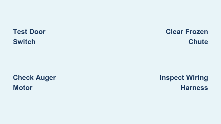 Fix GE Ice Maker Not Dispensing Ice Issue