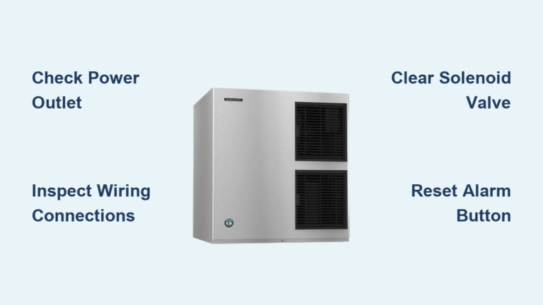 Hoshizaki Ice Maker Not Working: Quick Fix Tips