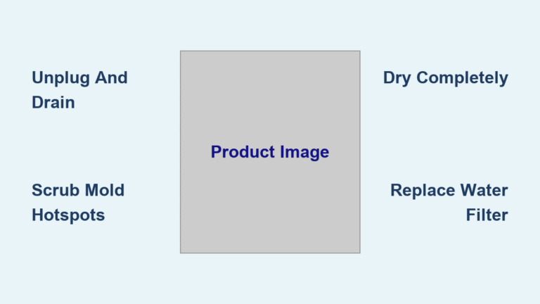 How to Clean Black Mold from Ice Maker