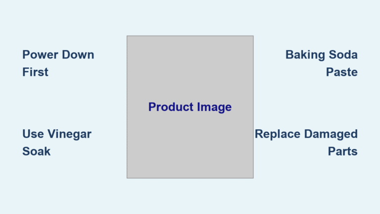 How to Clean Rust Off Ice Maker