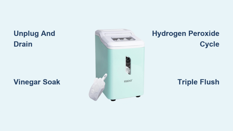 How to Clean Igloo Ice Maker: Quick Steps