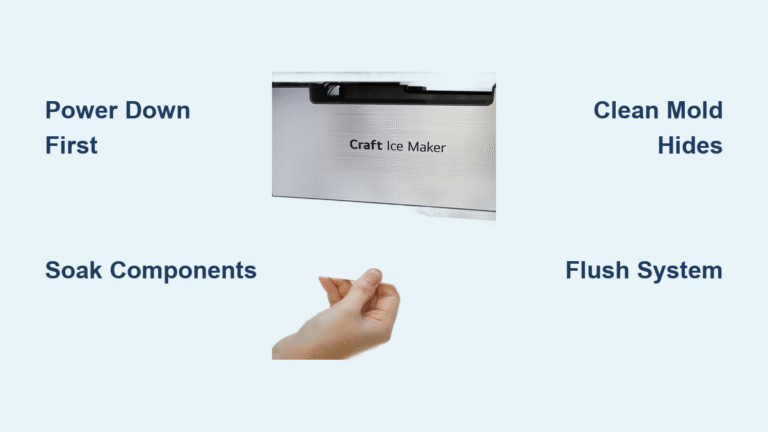 How to Clean LG Fridge Ice Maker