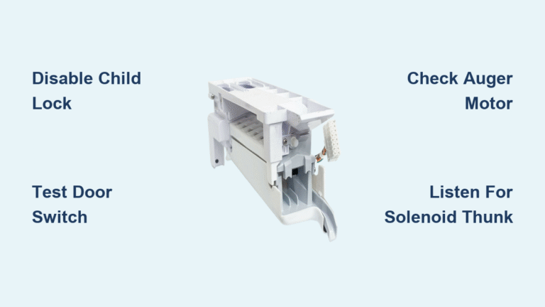 Fix Samsung Ice Maker Not Dispensing Ice