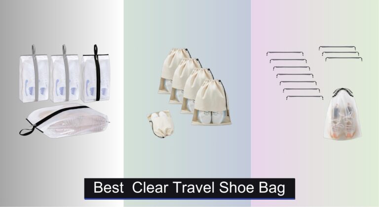 8 Best Clear Travel Shoe Bags 2026