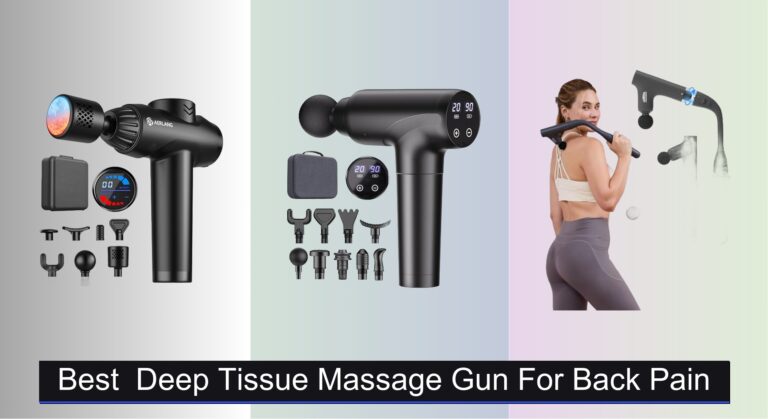 8 Best Deep Tissue Massage Guns for Back Pain 2026