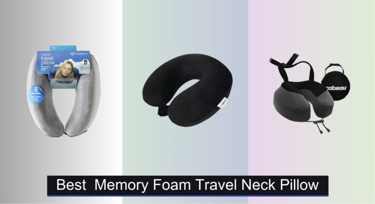 8 Best Memory Foam Travel Neck Pillows 2026