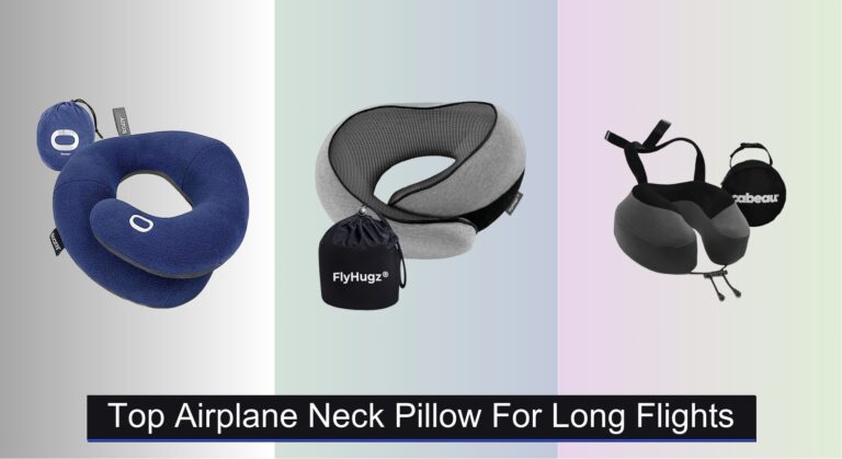 9 Best Airplane Neck Pillows for Long Flights 2026